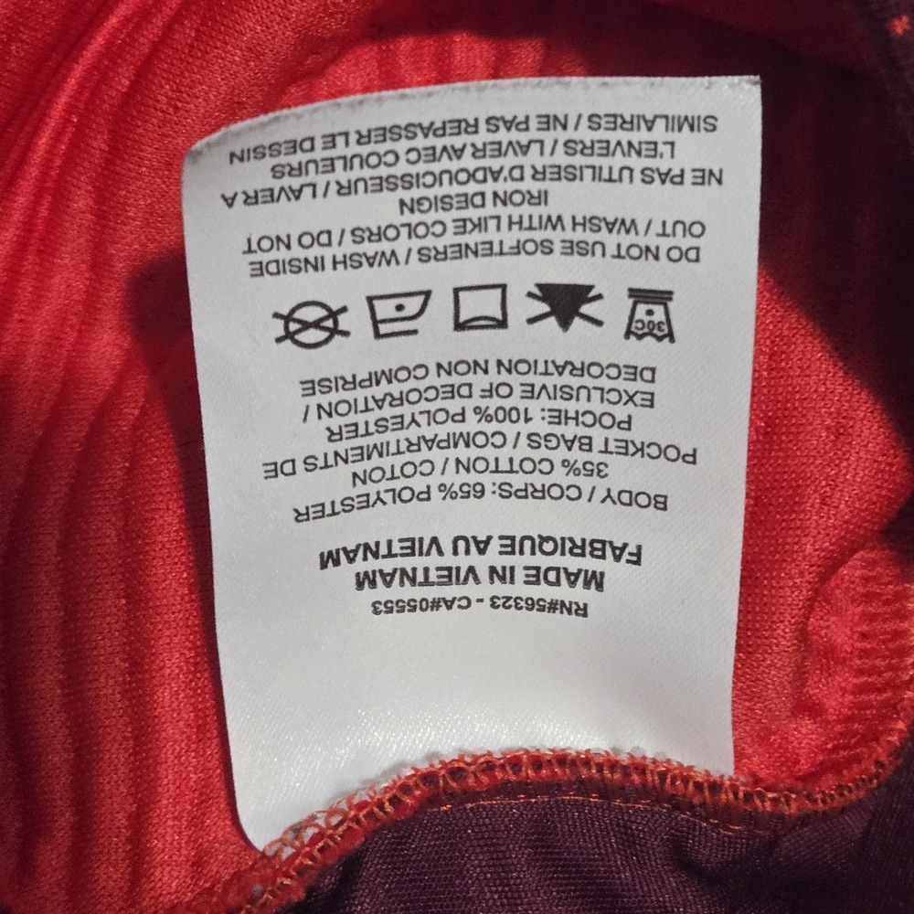 Nike Tech Fleece Full Zip Hoodie Womens Size S Burgundy Engineered Zip Jacket - Picture 9 of 12